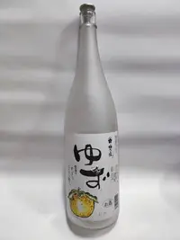 在飛比找Yahoo!奇摩拍賣優惠-梅乃宿 柚子酒 1800ml /空酒瓶/酒瓶/花瓶/收藏 酒