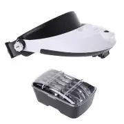 LED Lamp Light Headband Headset for Head Jeweler Magnifier Glass Loup