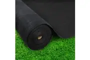Instahut 30% Shade Cloth 3.66x30m Shadecloth Wide Heavy Duty Black