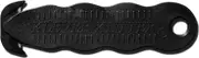 Klever Innovations KCJ-1K Safety Cutter, Advanced Plastic Polymers, 4-5/8”, Black (Pack of 10)