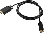 KOMBIUDA Displayport to Vga Adapter High Performance Video Transmission Cable for Monitors Projectors Easy Portable Design Reliable Signal Quality