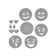 Spellbinders D-Lites Die ~ EMOJIS ~ S1-007 ~ Shapeabilities
