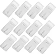 jojofuny 20 Pieces Acrylic Lock Buckle Crystal Lock Hasps for Woodworking Luggage Storage Pet Cages Easy to Install Replace