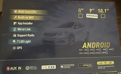 9inch Android 901P9 (2+32G) CarPlay Radio GPS WIFI Navigation Bluetooth