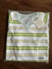 NWT/NIP TBBC Beaufort Bonnet Cassidy Comfy Crewneck Seacrest Stripe Size 8