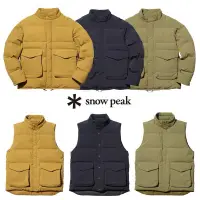 在飛比找蝦皮購物優惠-SNOW PEAK Recycled down vest j