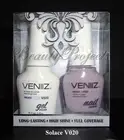 VENIIZ Soak Off Gel Polish Solace V020 full size 15mL LED/UV matching gel duo