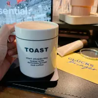 在飛比找蝦皮購物優惠-早餐夥伴｜韓國ins風英文字Toast馬克杯 咖啡杯