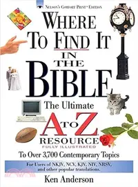 在飛比找三民網路書店優惠-Where to Find It in the Bible