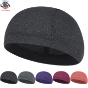 Outdoor Skull Cap Running Hats Sweat Wicking Hats Milk Silk Cycling Helmet Liner