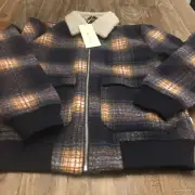 Revolution Outer Wear Seasonal Flight Jacket Size S in Navy