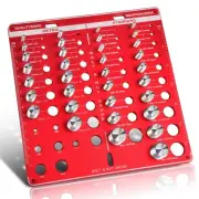 Thread Checker,42 Nut and Bolt Thread Checker,Identibolt Pro 19 Standard & 15...
