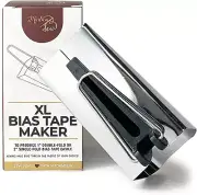XL Bias Tape Maker, 50Mm Single and Double Fold Bias Tape Binding Tool for Quilt