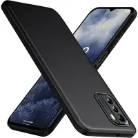 在飛比找Yahoo!奇摩拍賣優惠-NOKIA 諾基亞 X30 手機殼黑色透明軟 TPU 矽膠全