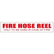 Plastic Fire Hose Reel - Only To Be Used In Case of Fire