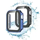2 Pack Waterproof Case for Apple Watch Series 6/5/4 40/44mm w/ Screen Protector