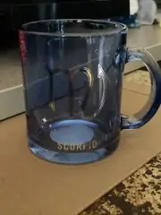 New Zodiac Glass Mug Scorpio