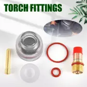 6pcs Gas Lens Collet Glass Cup for TIG-17/18/26 Argon Arc Welding Torch FittinKx