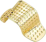 Hyclam European American Fashion Band-Aid Nose Clip Decoration Woman Girl Men Party Tourism Nightclub Jewelry Accessories, Gold
