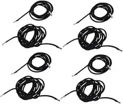PERSELOSO Sturdy Oxford Elastic Recliner Rope Kit 8pcs Beach Chairs Repair Strings Metal Coated Ends for Easy DIY