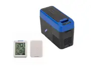 Kings Portable Console Fridge Freezer 13.5L 12V & 24V+ Wireless Thermometer