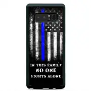 Police Family Blue Line Case Cover Samsung Galaxy S23 S22 Plus Ultra S21+ S20