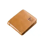 Men Trifold Wallet Classic Short Thin Wallet Card Holder