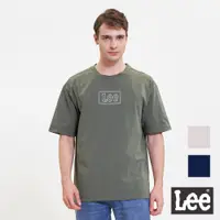 在飛比找蝦皮商城優惠-Lee 縫線印花長框大LOGO寬鬆版短T 男 LL22022