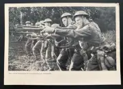 Mint France Real Picture Postcard Dutch Infantry Cadets Training In England