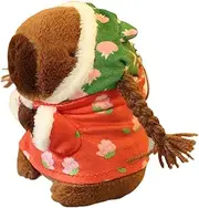 Frediuo Capybara Plush Keychain Toy Keyring Charm Soft Decorative Fashion Gift Backpack Bag Pendant Stuffed Animals Toy for Children