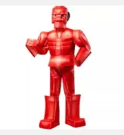 Rock Em Sock Em Fighting Robots Red Rocker KIDS M L Child Costume cosplay boxing