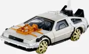 Delorean Back to the Future Part III Time Machine Railroad Version 1:64 Model