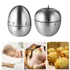 Egg Kitchen Timer Apple Cooking Timer Mechanical Alarm Wind Up Timer 60 Minutes