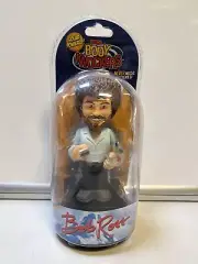 @ NECA Body Knocker Bob Ross Painter Solar Powered Bobble Head Art Artist NEW