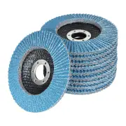 10-Pack Flap Discs Grinding Wheel 40 Grit, 4-1/2 X 7/8 Flap Disc Angle Grinder S