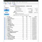 SSD 2.5” SATA3 美光 MX300 2050G 2TB 2T 二手