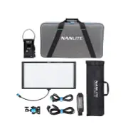 NANLITE PavoSlim 120B LED Bi-color Panel Light with QR Softbox