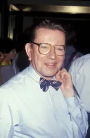 Senator Paul Simon at Party At Clinton - Gore Headquarters a - 1992 Old Photo 1