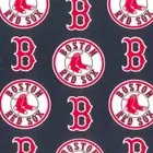 Handmade Placemat Or Table Runner Red Sox Solid Blue
