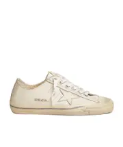 Golden Goose Deluxe Brand V-Star 2 Lace-Up Sneakers 36,38,40 Nude
