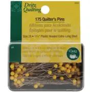 Dritz 3005 Quilting Quilter's Pins-Size 28 175/Pkg