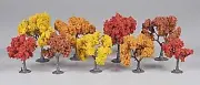 Woodland Scenics TR1540 N/HO Assembled Tree Fall Color Mix 3" Train Scenery