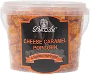 Popart Cheese Caramel Popcorn| Ready to Eat | Cheese Caramel Snack | Gourmet Popcorn| Non-GMO Popcorn | Sweet and Savoury | 100 Grams| Pack Of 5