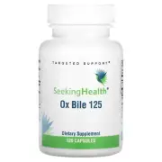 2 X Seeking Health, Ox Bile 125, 120 Capsules
