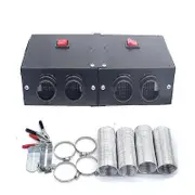 Universal 24V Heater 500W Fan Warmer Defroster Demister Windscreen for Truck Car B