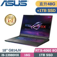 在飛比找PChome24h購物優惠-ASUS ROG G814JV-0032G13980HX-N