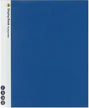 Marbig Non-Refillable 20-Pocket Display Book, Blue