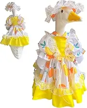 Geese Costume, Colorful Porch Duck Spring Outfit, Weatherproof Terrace Art, Reusable Yard Outdoor Decoration for Holiday Display