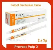 Dental 2X3g Paste Pulp Devitalisation Composite PULP X(As Voco Depulpin)