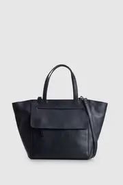 Tess Leather Small Tote Bag